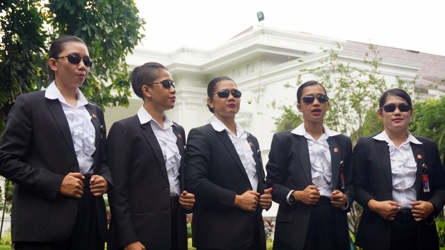 Wanita TNI Paspampres. (Foto: Yudhistira Amran Saleh/kumparan)