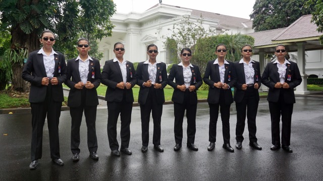 Wanita TNI Paspampres. (Foto: Yudhistira Amran Saleh/kumparan)
