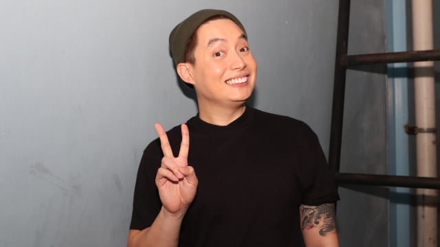 Presenter Edric Tjandra. (Foto: Munady Widjaja)