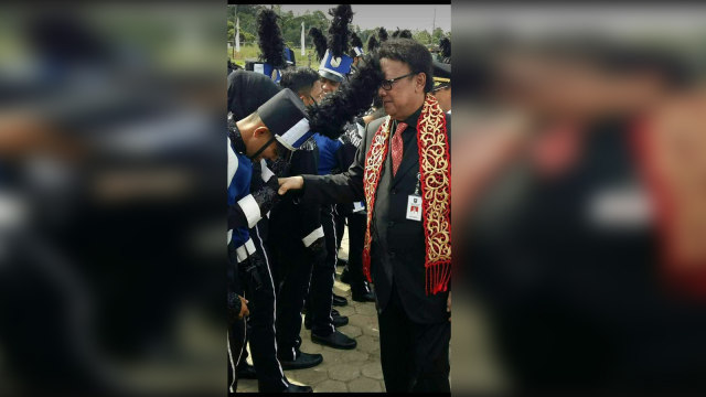 Mendagri Tjahjo Kumolo di HUT Kalimantan Utara (Foto: Istimewa)