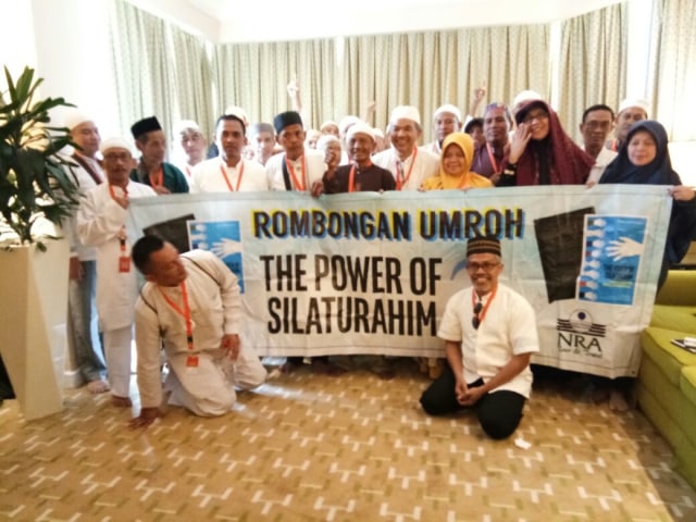 Rombongan Umroh, The Power of Silaturahim (Foto: Dok: Nurcholis MA Basyari)