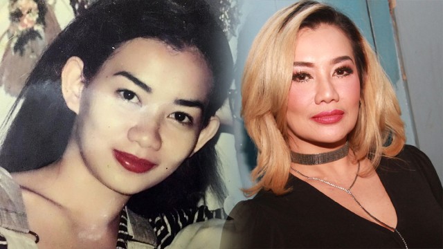 Reza Artamevia dulu dan kini. (Foto: Instagram @rezaartameviaofficial & Munady Widjaja)
