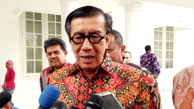 Menkumham Yasonna Laoly. (Foto: Nadia Riso/kumparan)