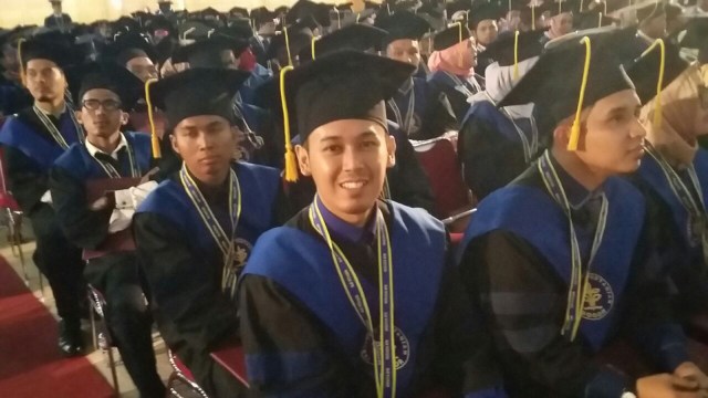 Rahmat Budiarto jadi wisudawan terbaik IPB (Foto: Dok. Humas IPB)