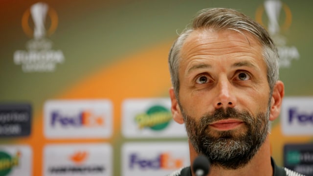Pelatih RB Salzburg, Marco Rose. (Foto: Jean-Paul Pelissier/Reuters)