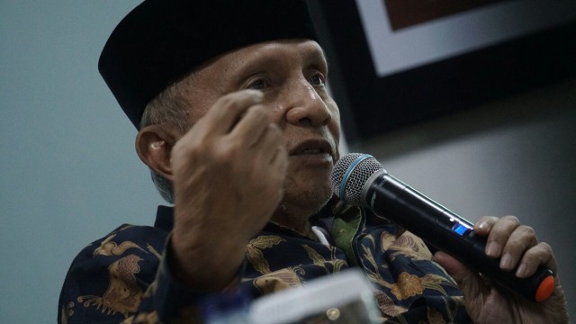 Amien Rais. Foto: Jamal Ramadhan/kumparan