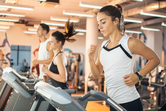 com-Olahraga di gym (Foto: Thinkstock)