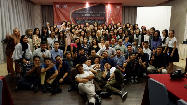Mahasiswa President University Berhasil Menggelar Communication Alumni Gathering 2018 