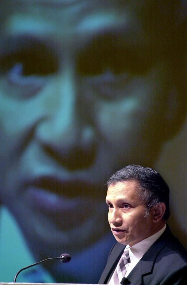 Amien Rais. (Foto: AFP/Roslan Rahman)