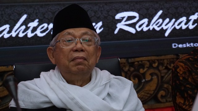 Ketua MUI KH Ma'ruf Amin (Foto: Fanny Kusumawardhani/kumparan)