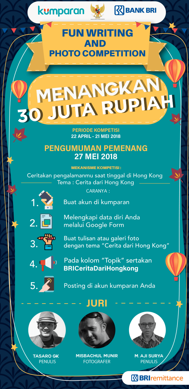com-BRI Fun Writing and Photo Competition (Foto: kumparan)