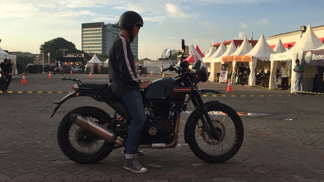 Test Ride Royal Enfield Himalayan (Foto: Aditya Pratama Niagara/kumparanOTO)