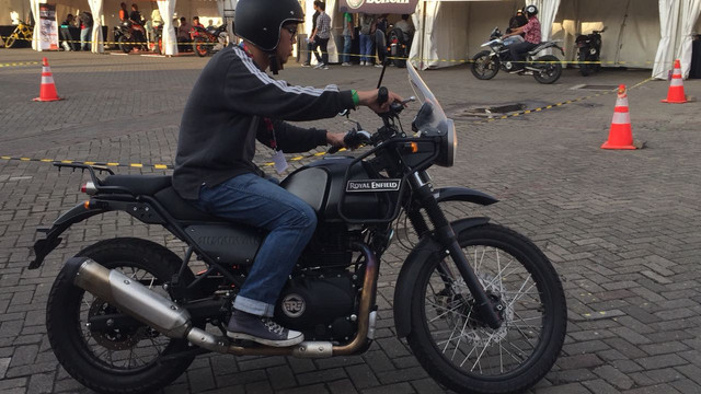 Test Ride Royal Enfield Himalayan (Foto: Aditya Pratama Niagara/kumparanOTO)