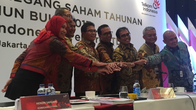 RUPST PT Telkom Indonesia (Persero) Tbk. (Foto: Selfy Sandra Momongan/kumparan)