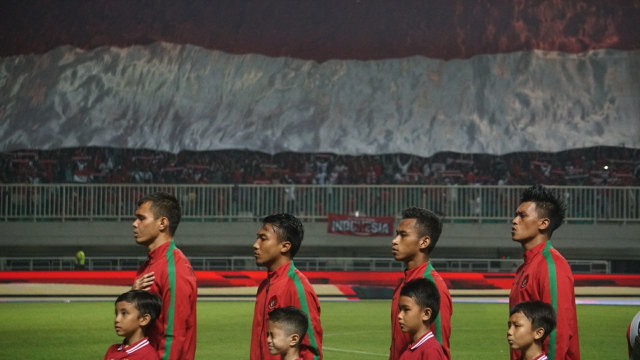 Timnas Indonesia vs Bahrain. (Foto: Irfan Adi Saputra/kumparan)