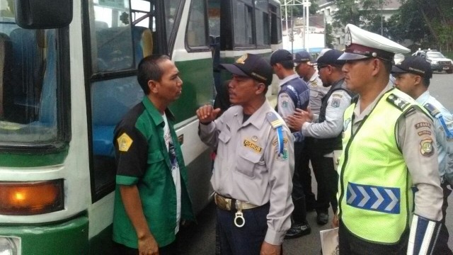 Kopaja dirazia Dinas Perhubungan (Foto: dok. Sudin Perhubungan Jakarta Selatan)