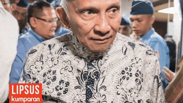 Lipsus - Amien Rais (Foto: Antara/M Agung Rajasa)