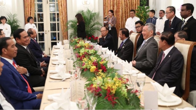 Jokowi di Rapat Pleno KTT ke-32 ASEAN (Foto: Dok. Istimewa)