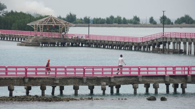Suasana Pulau Tidung, Jakarta. (Foto: Aditia Noviansyah/kumparan)