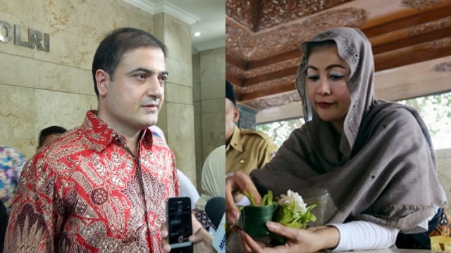 Hasnaeni Moein dan Sam Aliano. (Foto: Amanaturrosyidah/kumparan; Antara/Irfan Anshori)