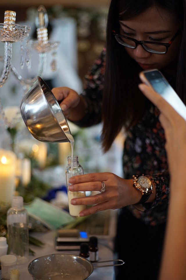 Workshop Membuat Lotion Skin Dewi (Foto: DNA Brand Consultant)