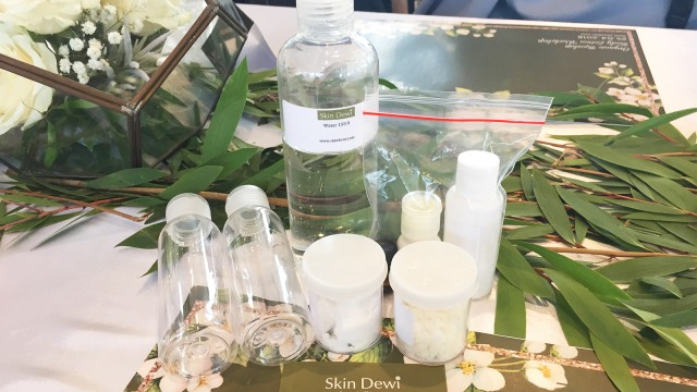 Workshop Membuat Lotion Skin Dewi (Foto: Gina Yustika Dimara/kumparan)