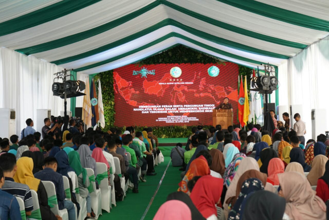 Kepala BIN,Budi Gunawan Mengisi Kuliah Umum Di Kampus III Universitas Wahid Hasyim