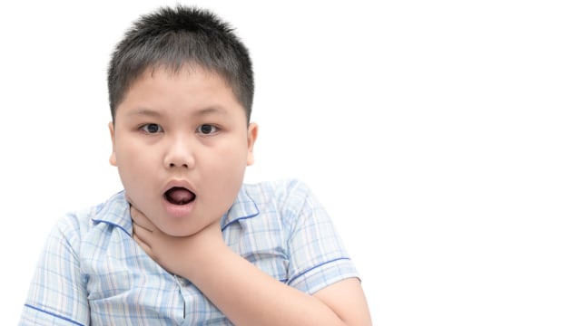 Anak tersedak. (Foto: Thinkstock)