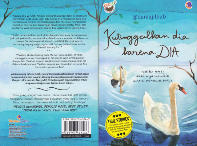 Blok Buku,  Kutinggalkan Dia Karena Dia