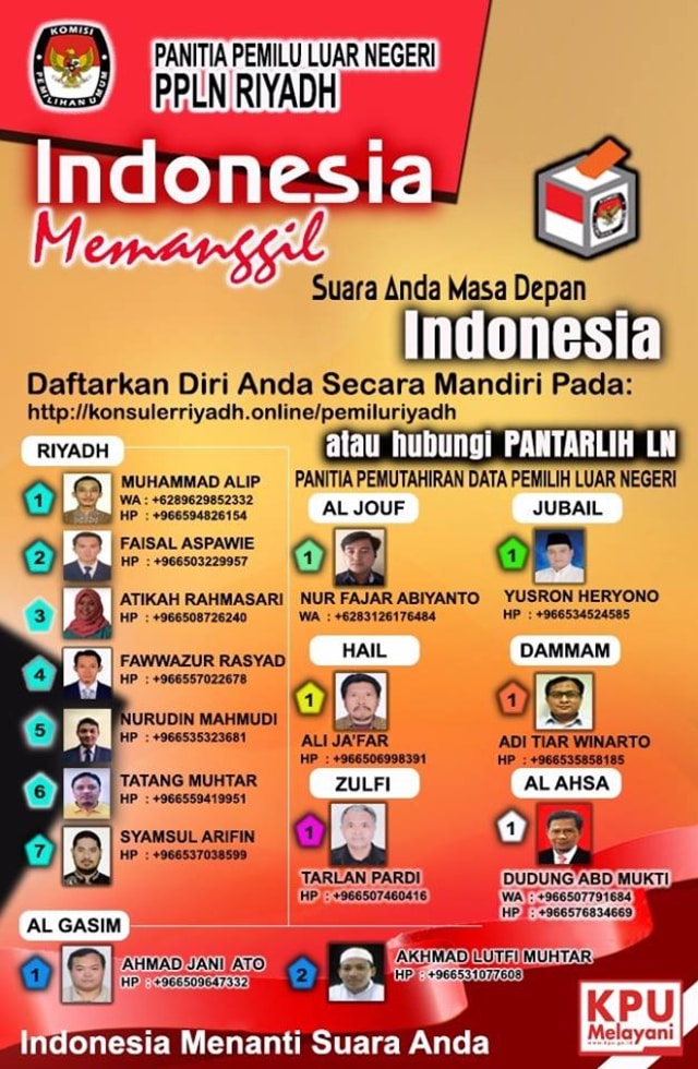 Menyukseskan Pemilu 2019 di Luar Negeri (2)