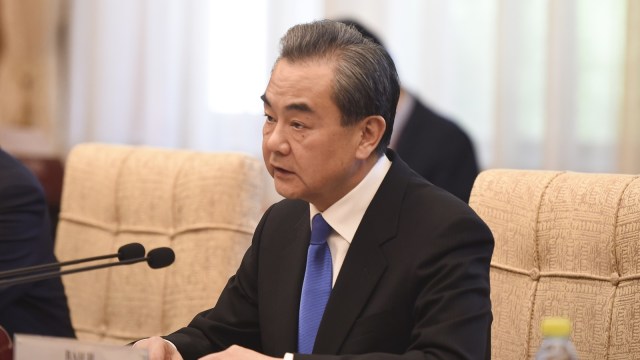 Menlu China Wang Yi. (Foto: AFP/MADOKA IKEGAMI )