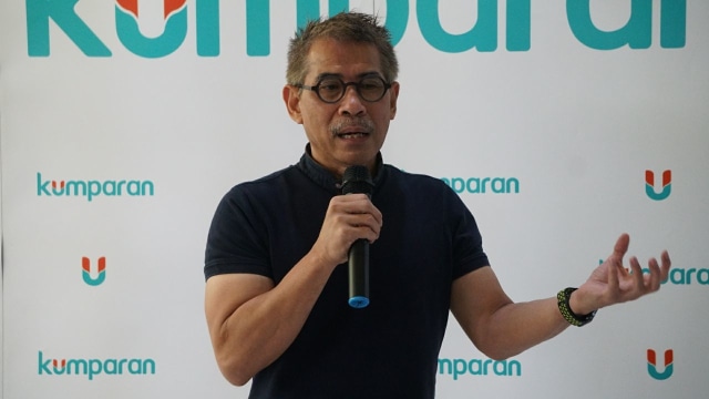 Presiden Komisaris kumparan, Budiono Darsono (Foto: Irfan Adi Saputra/kumparan)