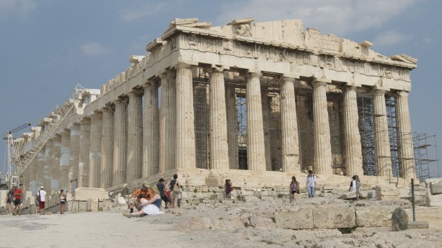 Parthenon di Athena, Yunani (Foto: Flickr / claire rowland)