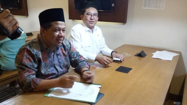 Fahri Hamzah dan Fadli Zon (Foto: Fahrian Saleh/kumparan)