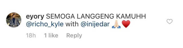 Komentar Netizen tentang Richard & Jedar (Foto: Instagram @richo_kyle)