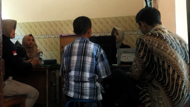 ALD, anak yang mandi oli dipanggil Polres Sleman. (Foto: Arfiansyah Panji/kumparan)