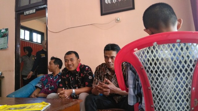 ALD, anak yang mandi oli dipanggil Polres Sleman. (Foto: Arfiansyah Panji/kumparan)
