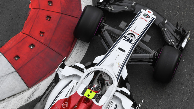 Pebalap Tim Sauber, Charles Leclerc. (Foto: Andrej ISAKOVIC / AFP)