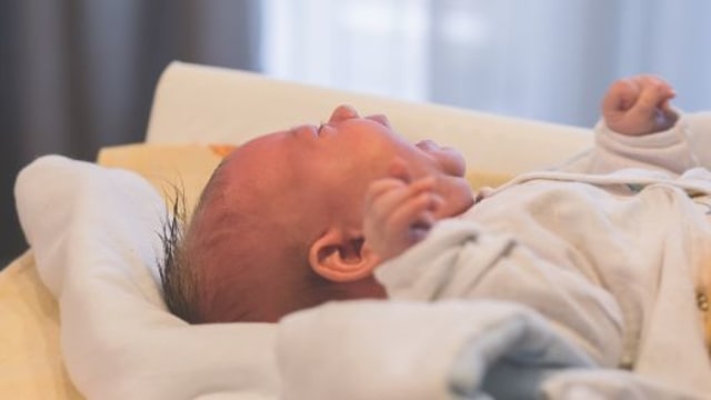 Ilustrasi Bayi Muntah (Foto: Pixabay)