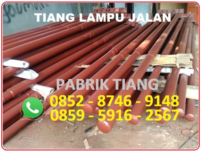 TIANG LAMPU JALAN