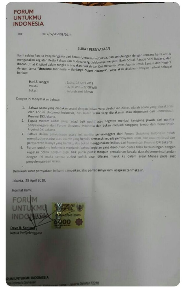 Pernyataan Pemprov DKI tak terlibat bagi sembako. (Foto: Twitter @DKIJakarta)
