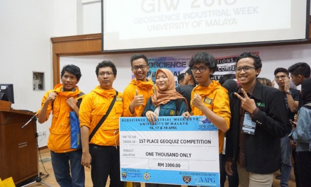 Tim ITB Ukir Prestasi di Geoscience Industrial Week 2018 Malaysia