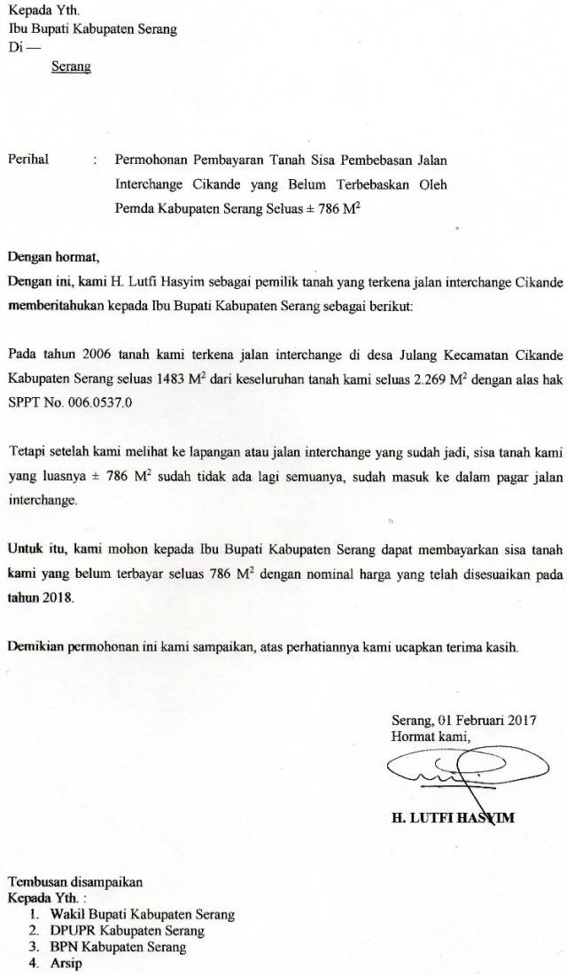 Peresmian Interchange Cikande Dipertanyakan, Berikut Tuntutan GMAKS  (1)