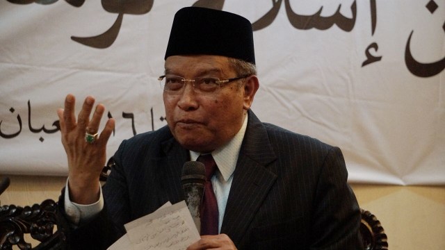 Said Aqil Siroj, Ketua Umum PBNU. (Foto: Garin Gustavian Irawan/kumparan)