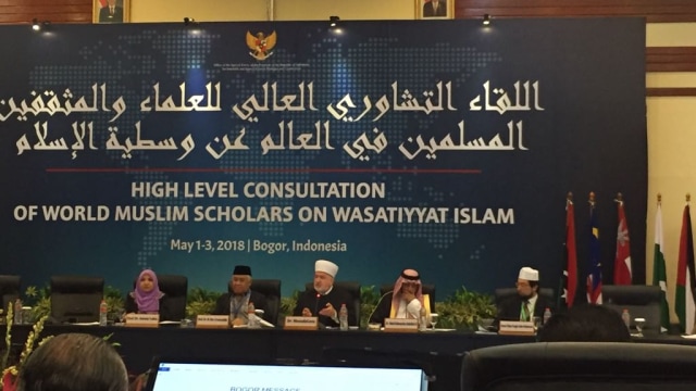 Perumusan Bogor Message KTT ulama-sedunia. (Foto: Rafyq Panjaitan/kumparan)