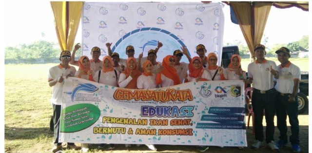 Bulan Bakti Karantina dan Mutu Hasil Perikanan 2018 : GEMASATUKATA di BKIPM Mataram (2)