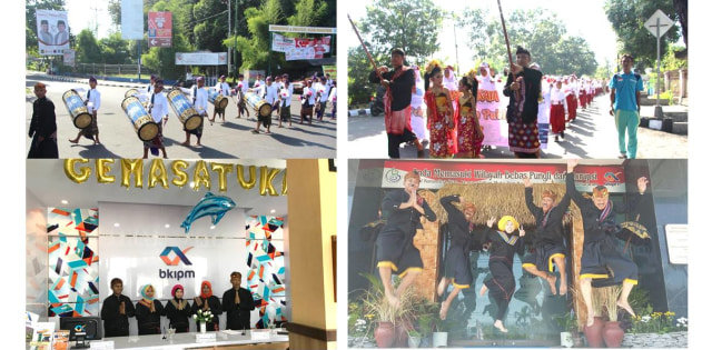 Bulan Bakti Karantina dan Mutu Hasil Perikanan 2018 : GEMASATUKATA di BKIPM Mataram (4) (2)
