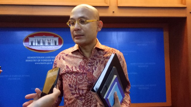 Juru Bicara Kemenlu Arrmanatha Nasir. (Foto: Nabilla Fatiara/kumparan)