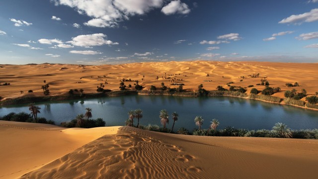 Ubari Sand Sea di Gurun Libya (Foto: Flickr/kiwiroberson)