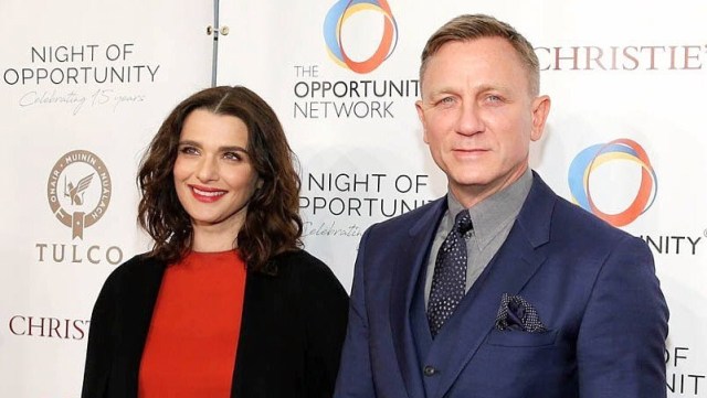 Rachel Weisz dan Daniel Craig. (Foto: Instagram @rachelweisz1)